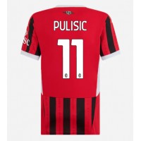 AC Milan Christian Pulisic #11 Hemmatröja Kvinnor 2024-25 Korta ärmar